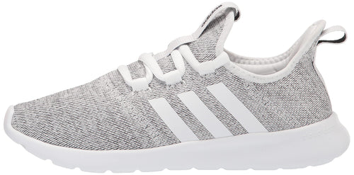 adidas Women's Cloudfoam Pure 2.0 Running Shoe, White/White/Black