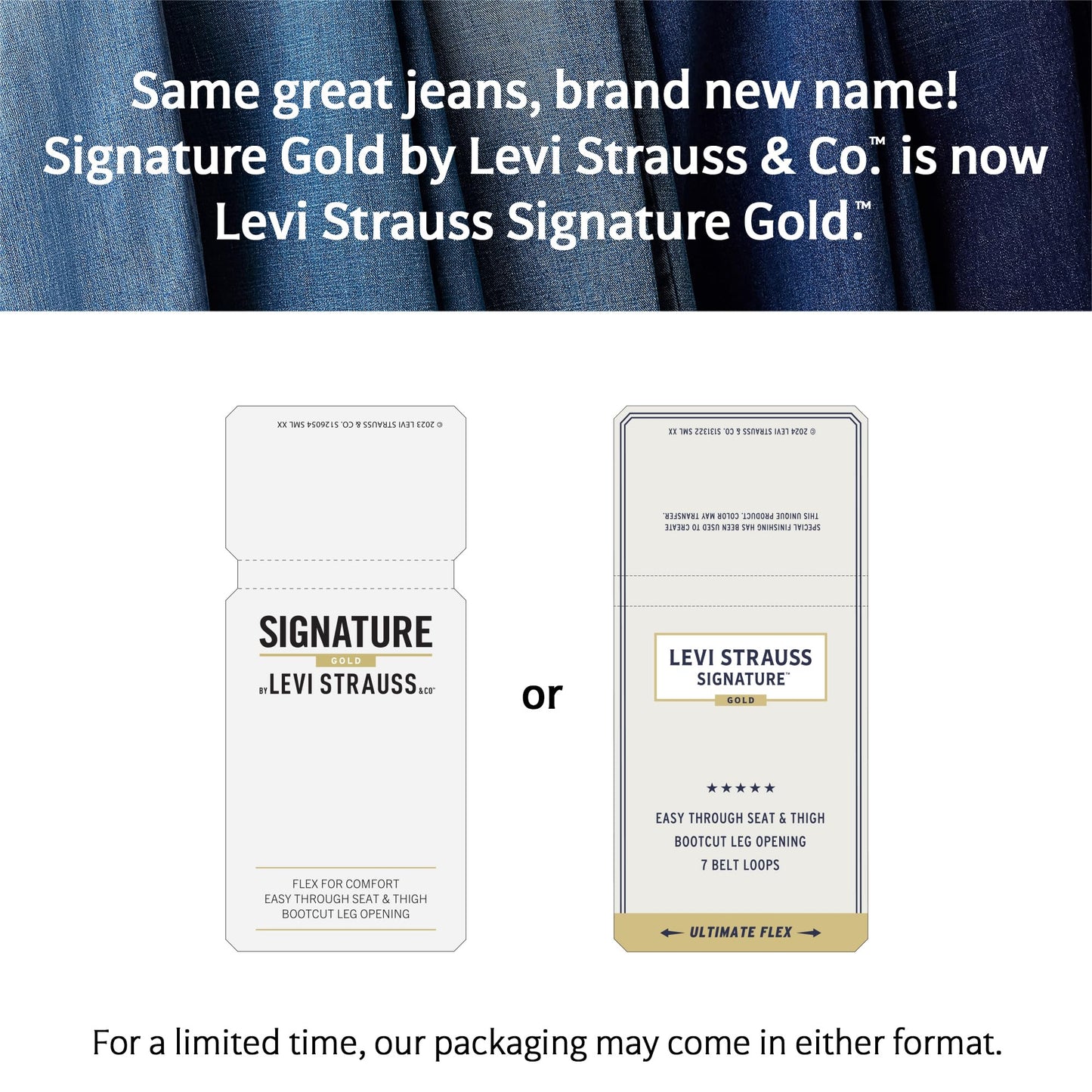 Levi Strauss Signature Gold Jeans Ajustados para Hombre (Talla 32W x 32L / Deep River)