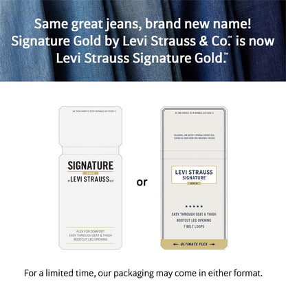 Levi Strauss Signature Gold Jeans Ajustados para Hombre (Talla 32W x 32L / Deep River)