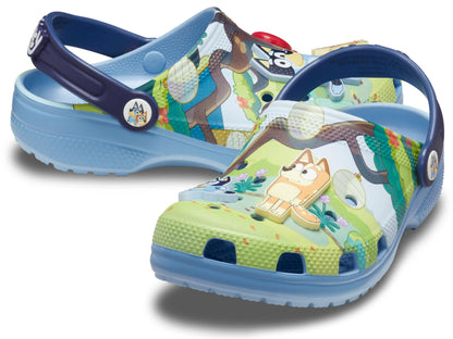 Crocs Unisex Bluey Classic Clogs (Little Kid/Big Kid) Bluey