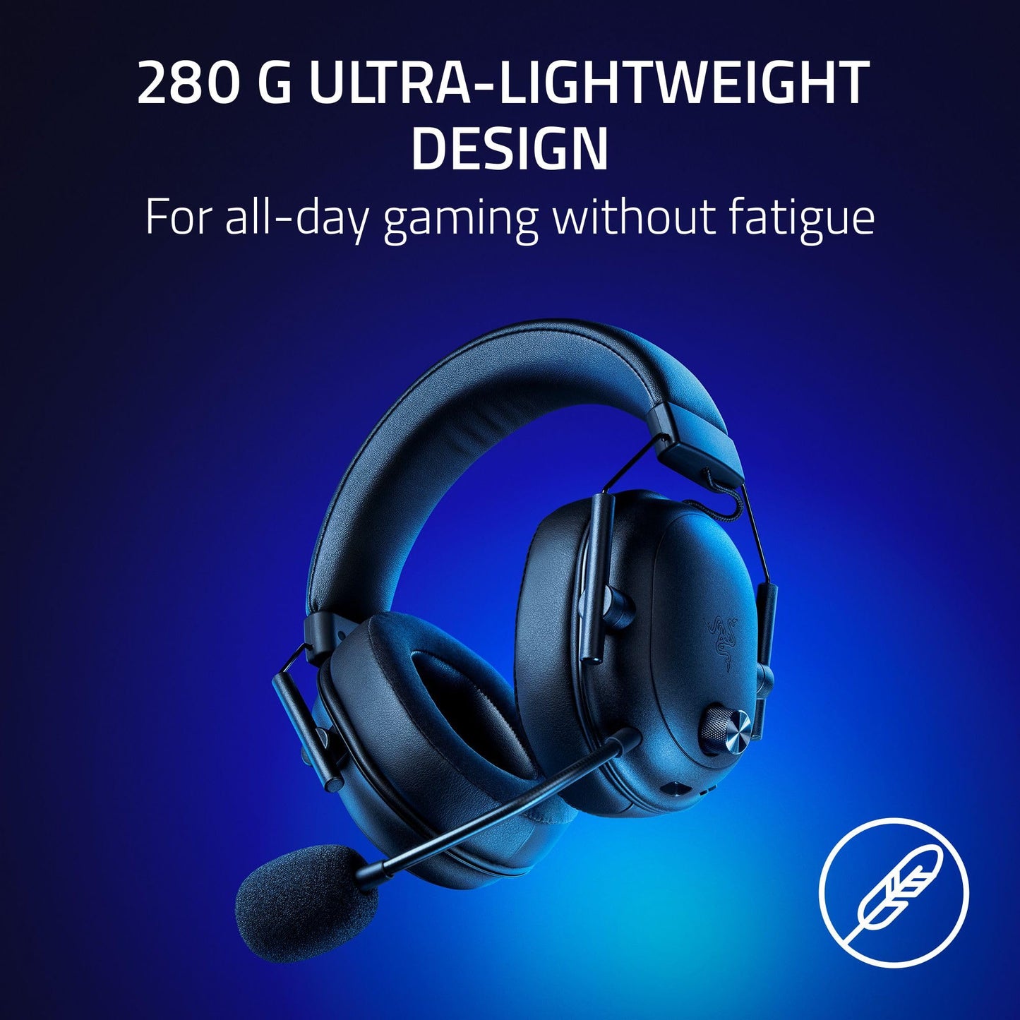 Razer BlackShark V2 HyperSpeed Auriculares Inalámbricos para Juegos (Negro)