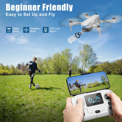 Oddire Drones con Cámara 4K para Adultos (249g / 2 Baterías)
