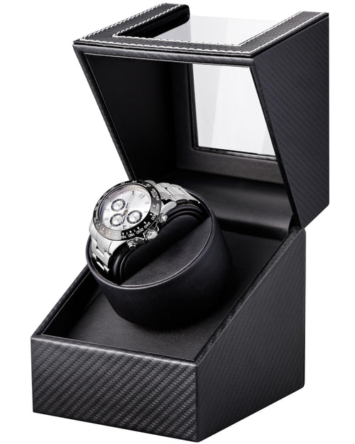 Caja de Cuerda para Relojes Automáticos (Negro)