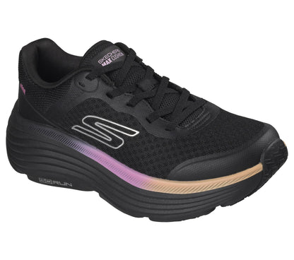 Skechers Women's Max Cushioning Endeavour Canova Sneaker, Black/Pink