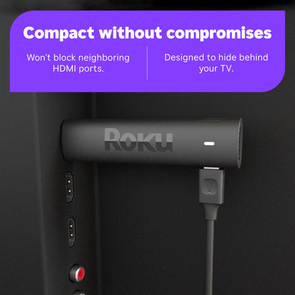 Roku Streaming Stick 4K con Wi-Fi de Largo Alcance
