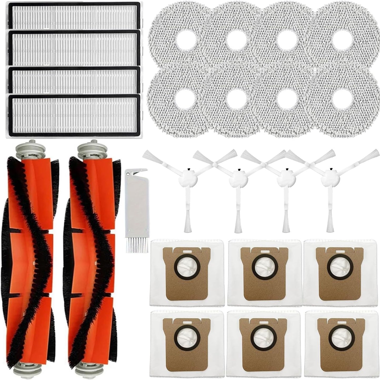 Kit de 25 Accesorios de Repuesto para Robot Aspirador Xiaomi
