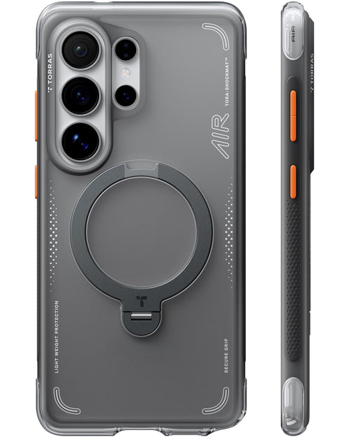 TORRAS Funda Ostand Q3 Air para Galaxy S26 Ultra 6.9" (Shadow Black)