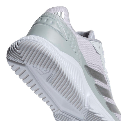 adidas Women's Courtquick Padel, White/Silver Metallic/White
