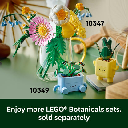 LEGO Botanicals Juguete de Construcción Happy Plants (10349)