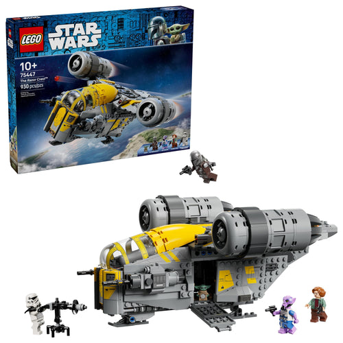 LEGO Juguete de Construcción Star Wars The Mandalorian & Grogu Razor Crest (75447)