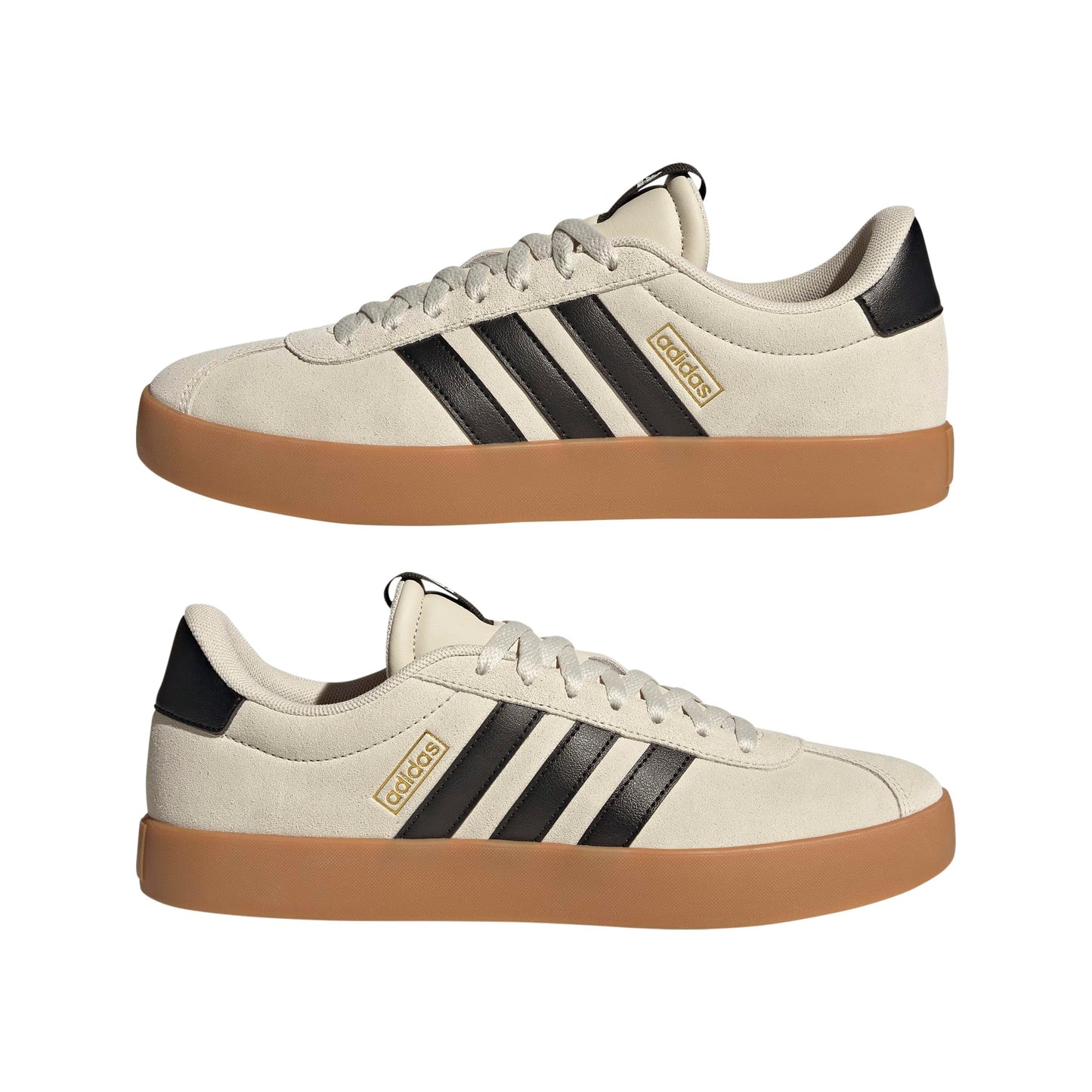 adidas Mens Vl Court 3.0 Lace Up Sneakers Shoes Casual - Red
