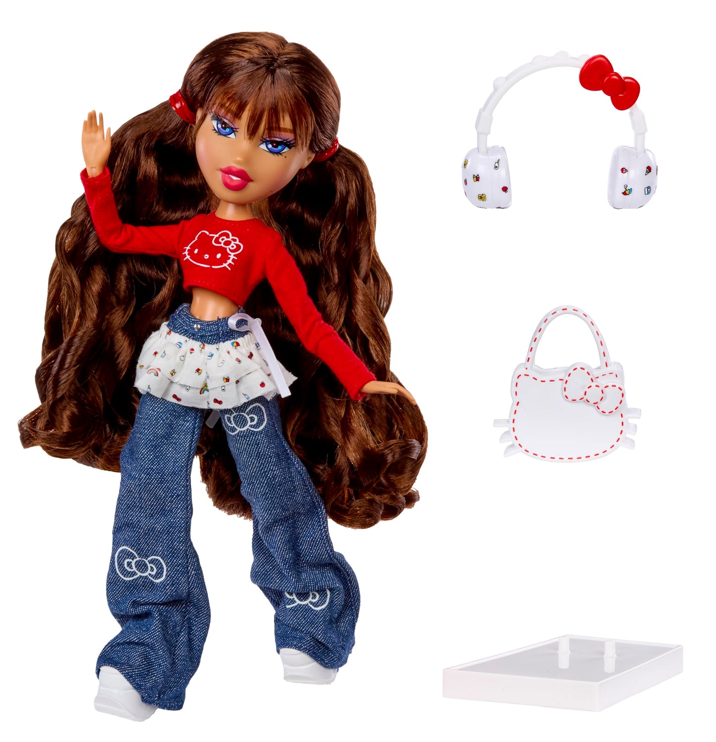 Muñeca de Moda Bratz x Hello Kitty Yasmin (Con Accesorios)