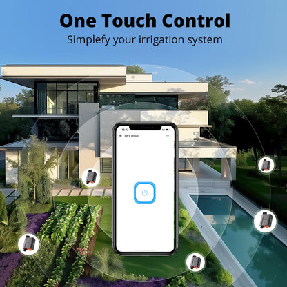 SONOFF Temporizador de Aspersor Inteligente Zigbee (Negro / SWV-NH)