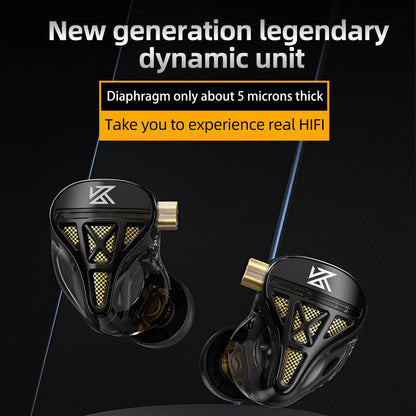 KZ DQS Wired Earbuds (Semi-Open)