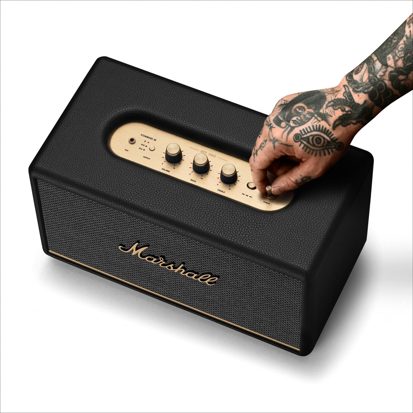Marshall Stanmore III Altavoz Bluetooth para el Hogar (Negro)