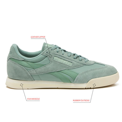 Reebok Campio XT Mens Sneakers, Hybird Green/Vintage Chalk/Light Sage