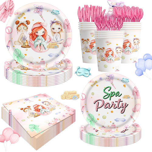 Vajilla de Spa y Maquillaje (140 Piezas)