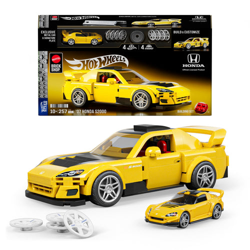 Mattel Set de Construcción Hot Wheels Speed Series ('07 Honda S2000)