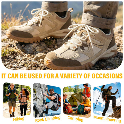 DELELE Hiking Shoe Laces for Boots, 2 Pair 55 inch Olive Green Round Boot Laces Heavy Duty, Work Shoelaces Strings