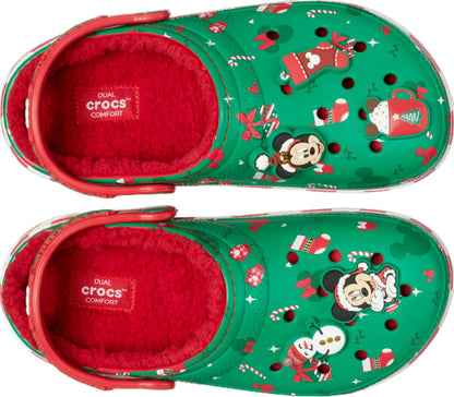 Crocs Unisex-Adult Disney Mickey & Minnie Mouse Shoes, Clogs, and Slippers, Green Multi