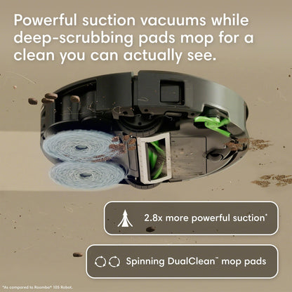 iRobot Robot Aspirador y Trapeador Roomba 415X Combo (Mascotas)