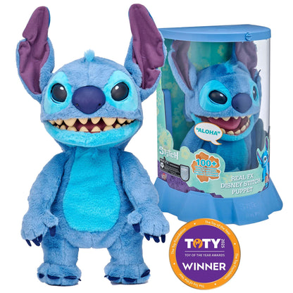 Wow! Stuff Marioneta Stitch Puppetronic de Disney (18 Pulgadas)