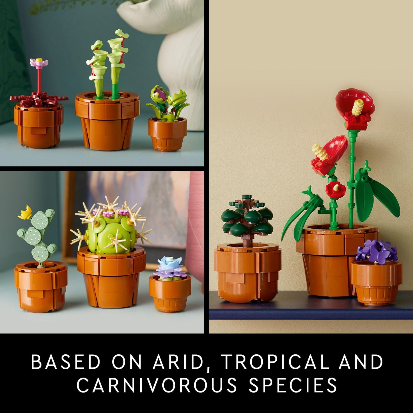 LEGO Set de Construcción Botanicals Tiny Plants