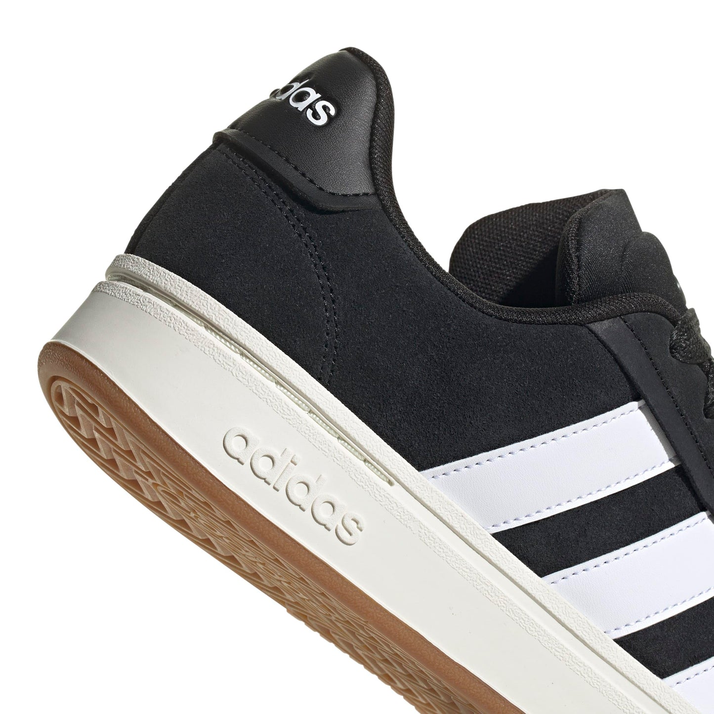 Adidas Men's Grand Court Alpha, Black/White/Gum
