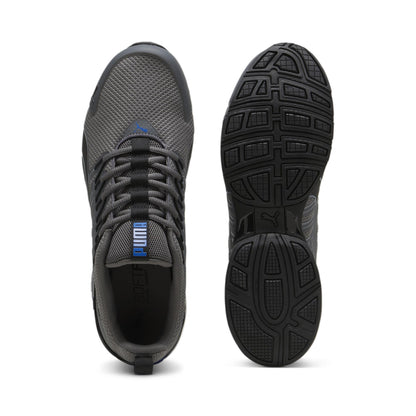 Puma Mens Voltaic Evo Cross Trainer, Cool Dark Gray-Puma Mens Black-Cool Cobalt