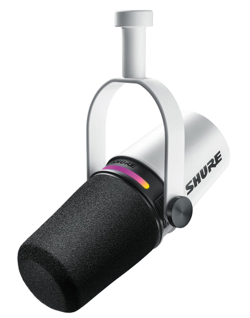 Shure MV7+ Micrófono Dinámico (Blanco)