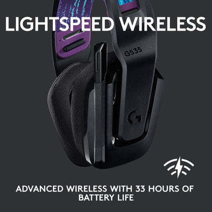 Logitech Auriculares Inalámbricos para Juegos G535 Lightspeed (Negro)