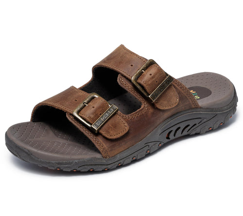 Skechers Women's Reggae Jammin Dress Sandal, desert crazyhorse