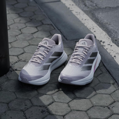 adidas Women's Duramo SL 2 Running, Ice Purple/Iron Metallic/Glory Grey