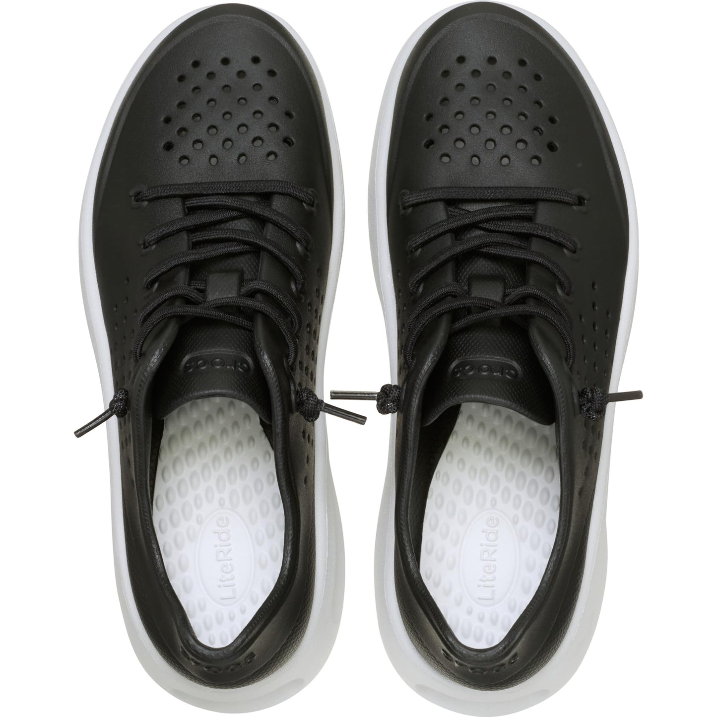 Crocs Women's Inmotion Pacer Sneakers, Black/Atmosphere