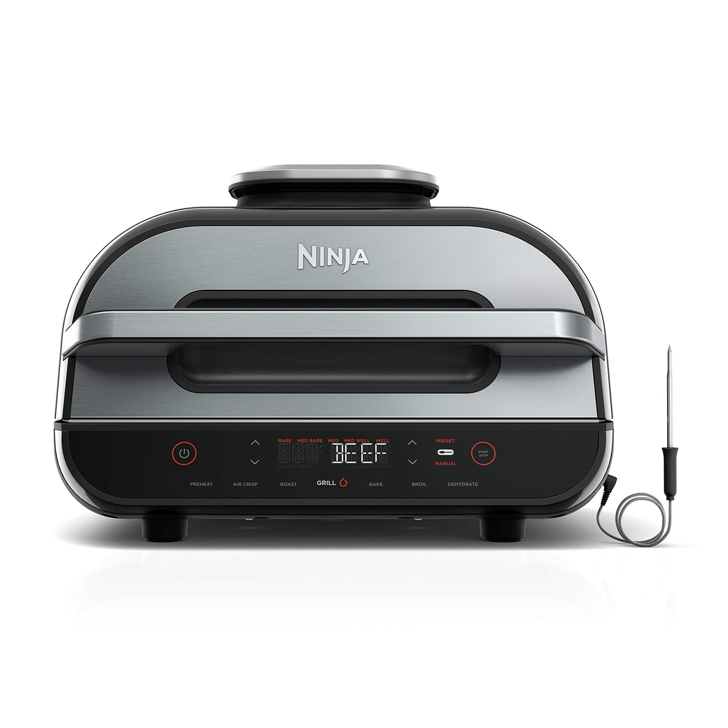 Ninja Parrilla de Interiores y Freidora de Aire Foodi Smart XL (FG551)