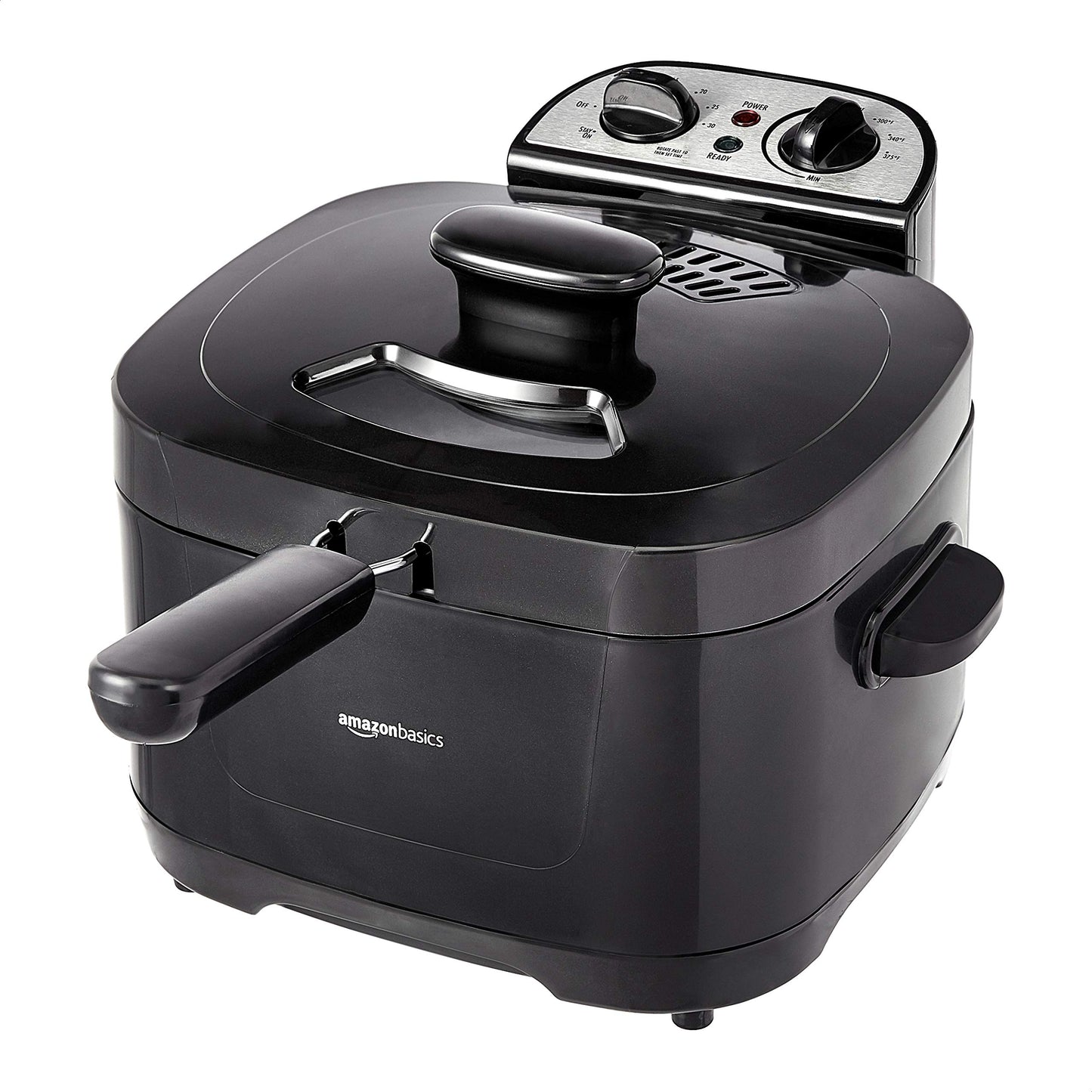 Amazon Basics Freidora Eléctrica de 2.1-Qt / 2.0L (1500W / Black)