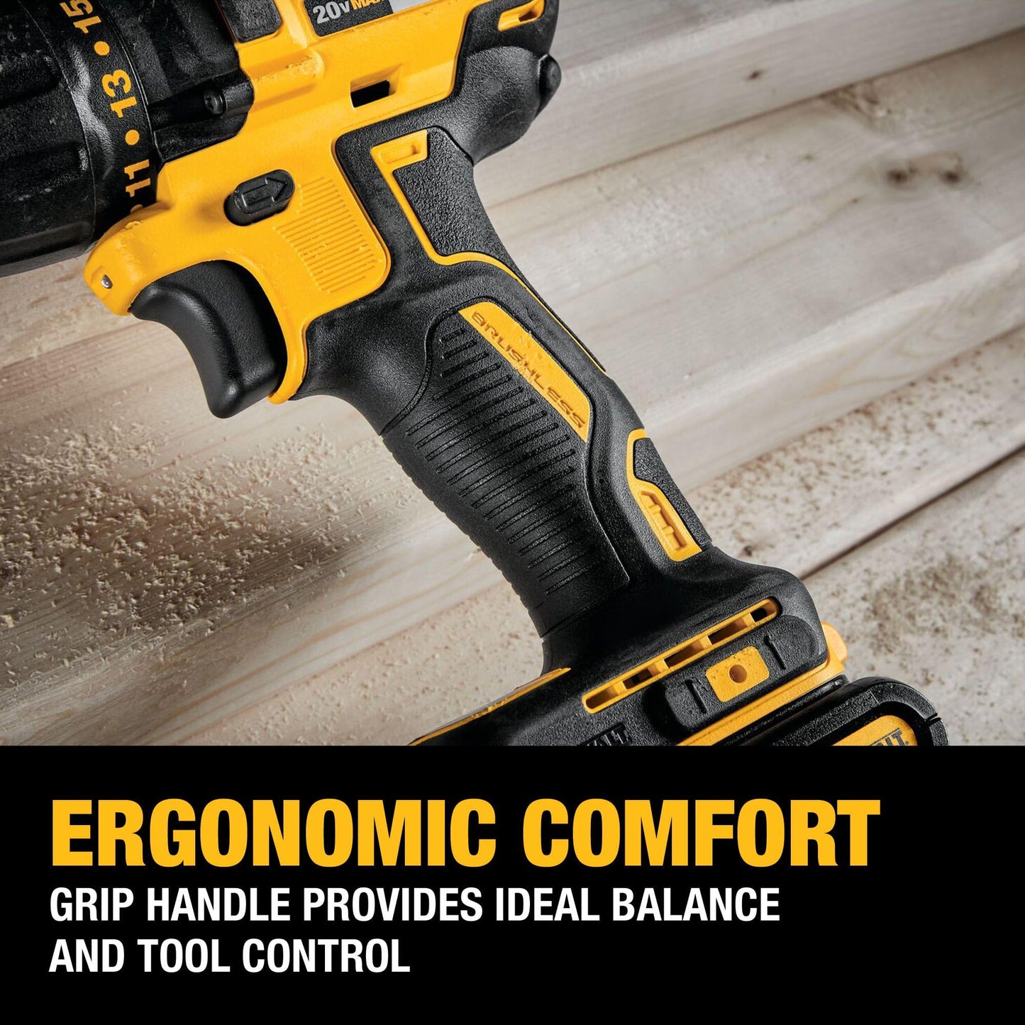 DEWALT Kit de Taladro Atornillador Inalámbrico 20V MAX (2.0 Ah / Modelo DCD777D1)