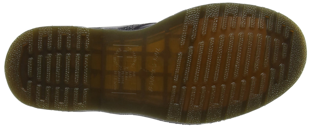 Dr. Martens 8053 5 Eye Padded Collar Shoe, Black Nappa