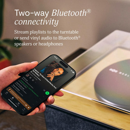 House of Marley Rise Up Tocadiscos Bluetooth (Acabado de Bambú)