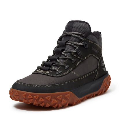 Timberland Men's GreenStride Motion 6 Mid Sneaker Boot, Dark Grey Mesh