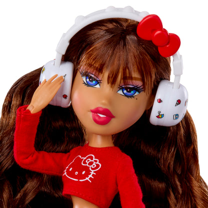Muñeca de Moda Bratz x Hello Kitty Yasmin (Con Accesorios)