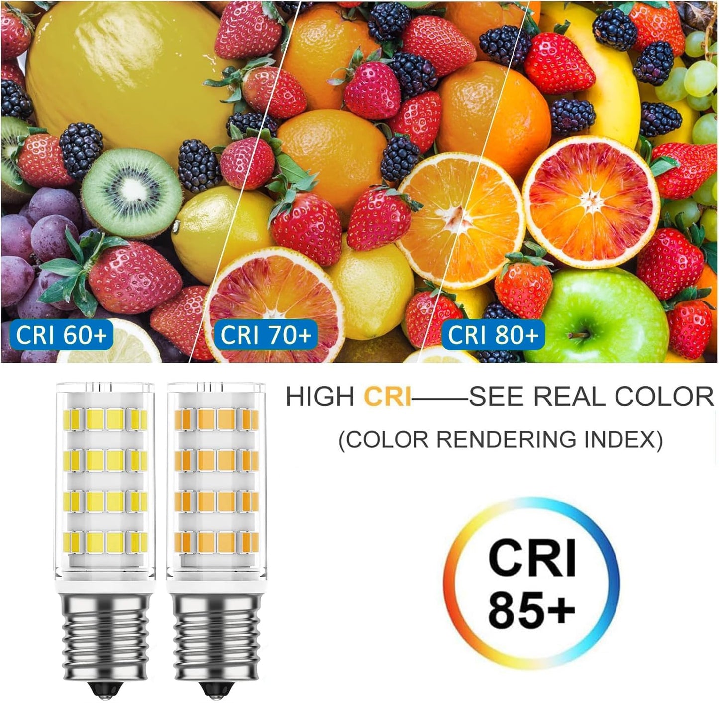 Lmwxov Bombillas de Luz LED de Repuesto de 5W (Blanco Luz de Día)