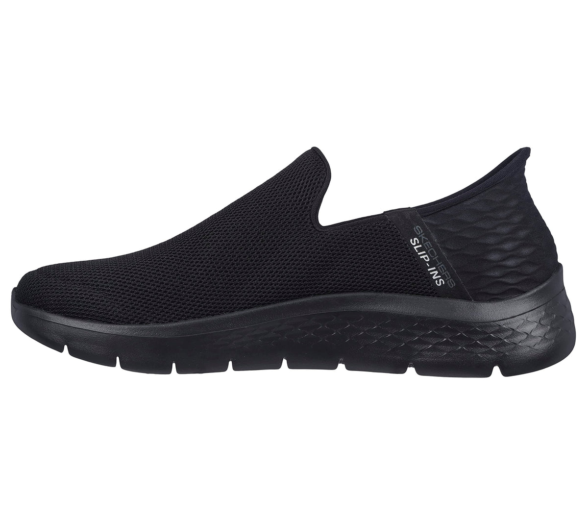 Skechers Men's Go Walk Flex No Hands Hands Free Slip-Ins Sneaker, Black