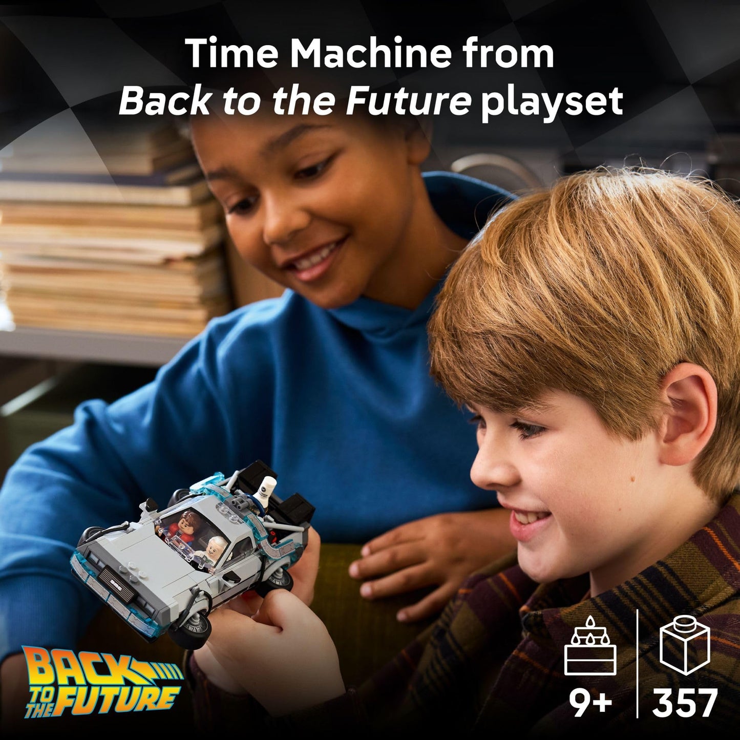LEGO Speed Champions Máquina del Tiempo de Volver al Futuro (77256)