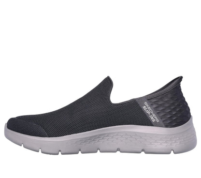 Skechers Men's Go Walk Flex No Hands Hands Free Slip-Ins Sneaker, Dark Grey