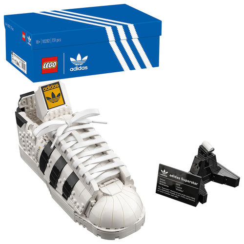 LEGO Kit de Construcción Zapatilla Adidas Originals Superstar 10282 (731 Piezas)