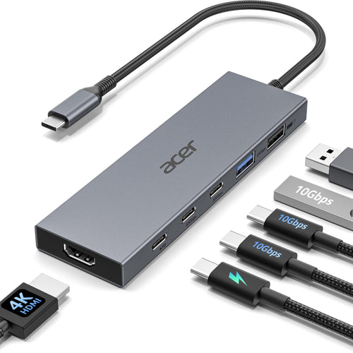 Acer Hub USB-C 6 en 1 (100W PD)
