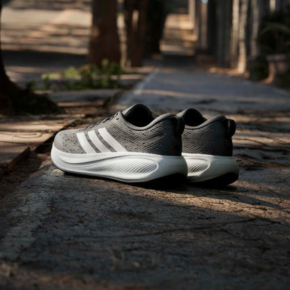 adidas Men's Response Pace Running, Black/White/Matte Silver