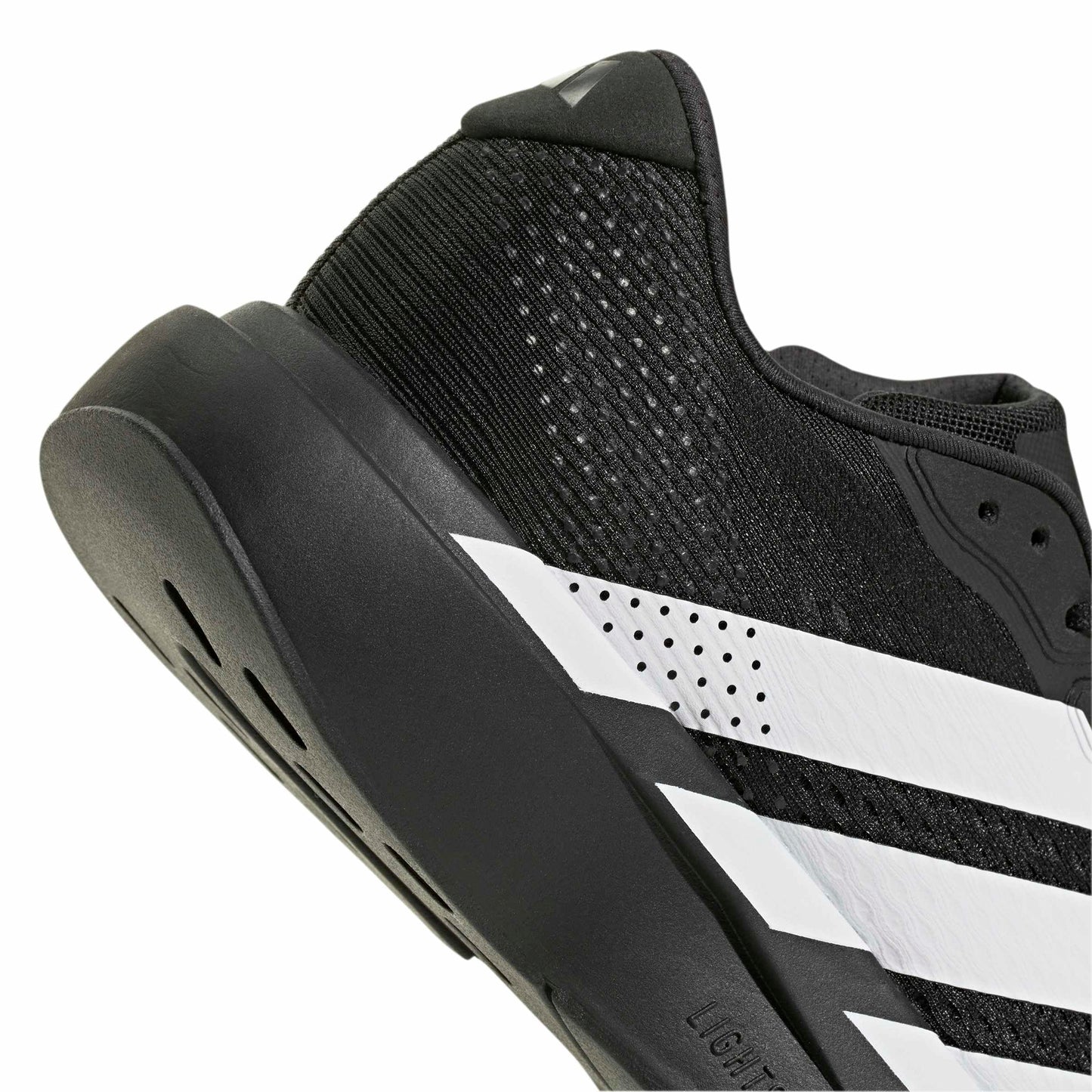 adidas Men's Adizero Pacer Running Shoe Black/White/Carbon