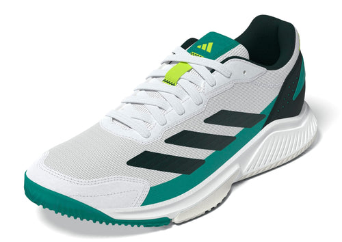 Adidas Men's Courtquick Padel, White/White/Aurora Ivy
